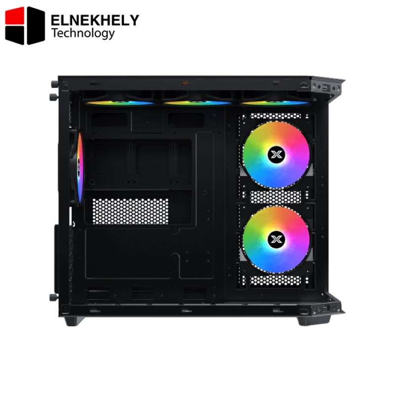 Xigmatek Cubi M Micro Tower Case – Compact mATX Chassis, Tempered Glass Side Panel, Front Mesh for Optimal Airflow, Pre-Installed 120mm Fan, Sleek Minimalist Design Xigmatek Cubi M Micro Tower Case – Compact mATX Chassis, Tempered Glass Side Panel, Front Mesh for Optimal Airflow, Pre-Installed 120mm Fan, Sleek Minimalist Design