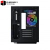 Xigmatek Cubi M Micro Tower Case – Compact mATX Chassis, Tempered Glass Side Panel, Front Mesh for Optimal Airflow, Pre-Installed 120mm Fan, Sleek Minimalist Design Xigmatek Cubi M Micro Tower Case – Compact mATX Chassis, Tempered Glass Side Panel, Front Mesh for Optimal Airflow, Pre-Installed 120mm Fan, Sleek Minimalist Design
