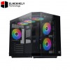 Xigmatek Cubi M Micro Tower Case – Compact mATX Chassis, Tempered Glass Side Panel, Front Mesh for Optimal Airflow, Pre-Installed 120mm Fan, Sleek Minimalist Design Xigmatek Cubi M Micro Tower Case – Compact mATX Chassis, Tempered Glass Side Panel, Front Mesh for Optimal Airflow, Pre-Installed 120mm Fan, Sleek Minimalist Design