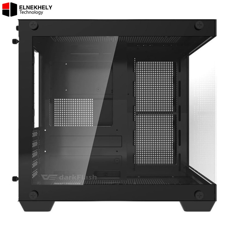 DarkFlash D275M M-ATX Case 325mm GPU Support, 240mm AIO & Tempered Glass