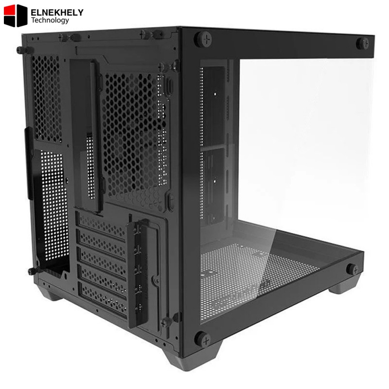 DarkFlash D275M M-ATX Case 325mm GPU Support, 240mm AIO & Tempered Glass