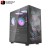 DarkFlash DLM21 Mesh Black mATX PC Case – High Airflow Mesh Front Panel, Tempered Glass Side, Support for 240mm Radiator, Multiple Fan Support, Compact Micro-ATX Design