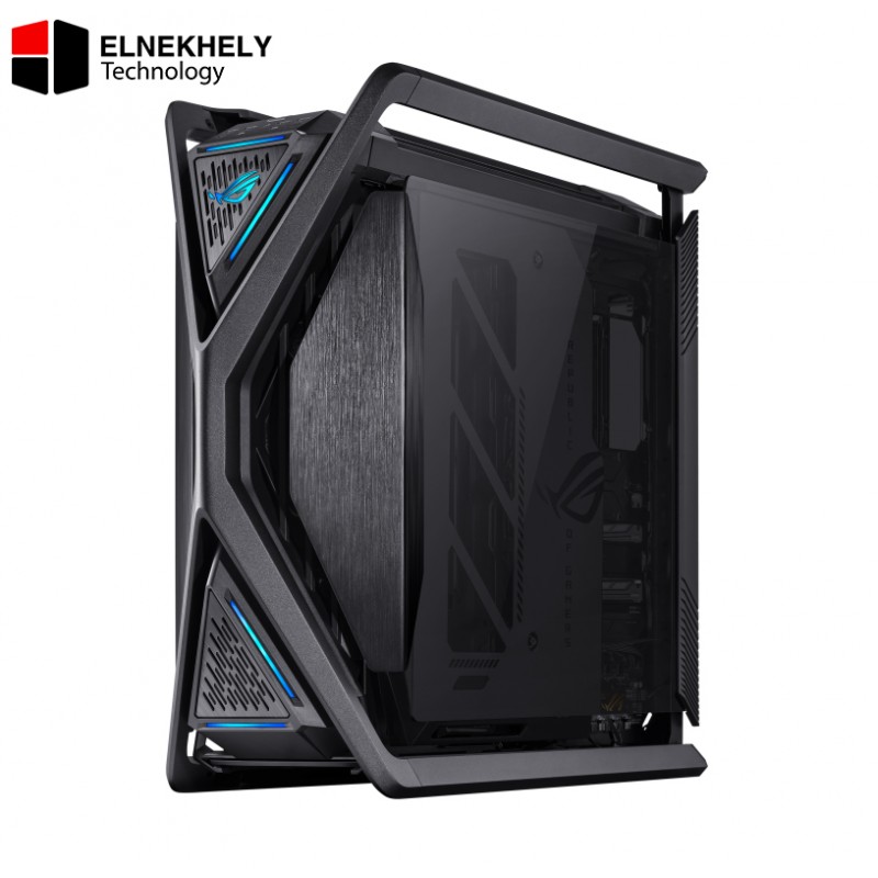 ASUS ROG Hyperion GR701 BTF Edition Full-Tower Gaming Case – Tool-Free Design, Panoramic Side Panel, High Airflow, E-ATX Support, BTF Compatibility, Aura Sync RGB ASUS ROG Hyperion GR701 BTF Edition Full-Tower Gaming Case – Tool-Free Design, Panoramic Side Panel, High Airflow, E-ATX Support, BTF Compatibility, Aura Sync RGB