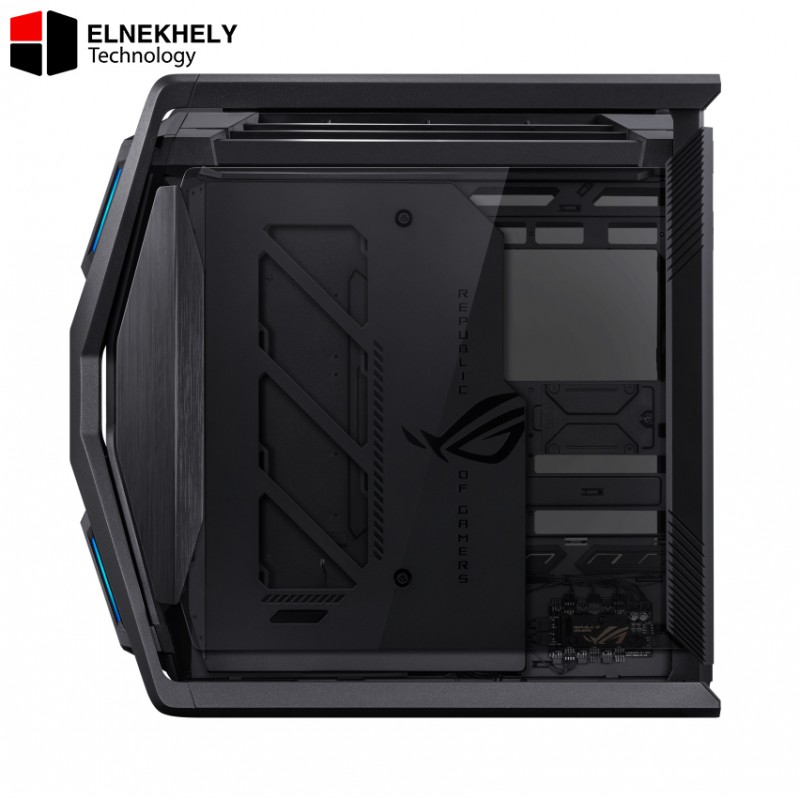 ASUS ROG Hyperion GR701 BTF Edition Full-Tower Gaming Case – Tool-Free Design, Panoramic Side Panel, High Airflow, E-ATX Support, BTF Compatibility, Aura Sync RGB ASUS ROG Hyperion GR701 BTF Edition Full-Tower Gaming Case – Tool-Free Design, Panoramic Side Panel, High Airflow, E-ATX Support, BTF Compatibility, Aura Sync RGB