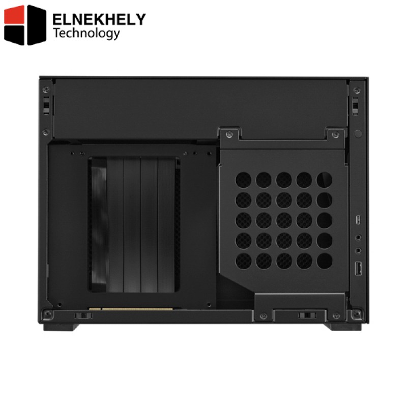 Lian Li A4-H2O Black 11L Mini-ITX Small Form Factor Case – Aluminum Chassis, Triple-Slot GPU Support, 240mm AIO, PCIe 4.0 Riser, SFX/SFX-L PSU Compatible Lian Li A4-H2O Black 11L Mini-ITX Small Form Factor Case – Aluminum Chassis, Triple-Slot GPU Support, 240mm AIO, PCIe 4.0 Riser, SFX/SFX-L PSU Compatible