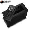 Lian Li A4-H2O Black 11L Mini-ITX Small Form Factor Case – Aluminum Chassis, Triple-Slot GPU Support, 240mm AIO, PCIe 4.0 Riser, SFX/SFX-L PSU Compatible Lian Li A4-H2O Black 11L Mini-ITX Small Form Factor Case – Aluminum Chassis, Triple-Slot GPU Support, 240mm AIO, PCIe 4.0 Riser, SFX/SFX-L PSU Compatible