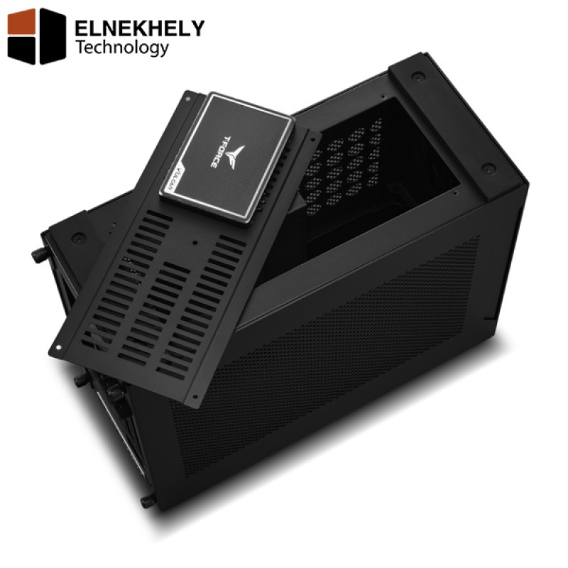 Lian Li A4-H2O Black 11L Mini-ITX Small Form Factor Case – Aluminum Chassis, Triple-Slot GPU Support, 240mm AIO, PCIe 4.0 Riser, SFX/SFX-L PSU Compatible Lian Li A4-H2O Black 11L Mini-ITX Small Form Factor Case – Aluminum Chassis, Triple-Slot GPU Support, 240mm AIO, PCIe 4.0 Riser, SFX/SFX-L PSU Compatible