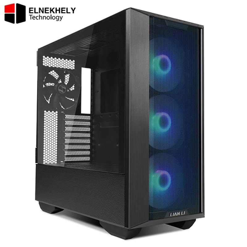 Lian Li LANCOOL III Black Mid Tower Gaming Case – Tempered Glass, ARGB Fans, E-ATX Support, USB Type-C, High AirfloW Lian Li LANCOOL III Black Mid Tower Gaming Case – Tempered Glass, ARGB Fans, E-ATX Support, USB Type-C, High AirfloW