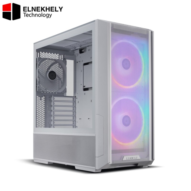 Lian Li LANCOOL 216 Mid Tower Case – 2x 160mm Fans, ARGB/RGB Options, E-ATX Support, 360mm Radiator, Steel & Tempered Glass Design (White) Lian Li LANCOOL 216 Mid Tower Case – 2x 160mm Fans, ARGB/RGB Options, E-ATX Support, 360mm Radiator, Steel & Tempered Glass Design (White)