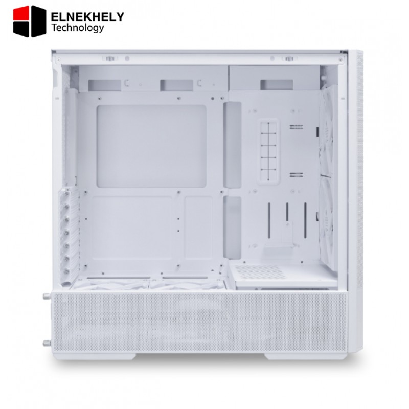 Lian Li LANCOOL 207 Mid Tower Case – White, 2x 140mm & 2x 120mm Pre-Installed Fans, Supports 360mm Radiator, 8 Fan Slots, Steel Frame & 4mm Tempered Glass Lian Li LANCOOL 207 Mid Tower Case – White, 2x 140mm & 2x 120mm Pre-Installed Fans, Supports 360mm Radiator, 8 Fan Slots, Steel Frame & 4mm Tempered Glass