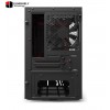NZXT H210 Mini-ITX Gaming Case with Tempered Glass – Matte Black/Red