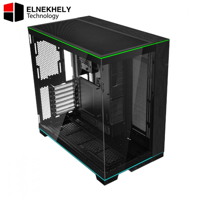 Lian Li O11 Dynamic EVO Black RGB Mid Tower Case – O11DERGBX – ATX, Tempered Glass, Black Lian Li O11 Dynamic EVO Black RGB Mid Tower Case – O11DERGBX – ATX, Tempered Glass, Black