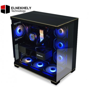 Lian Li O11 Dynamic EVO Black RGB Mid Tower Case – O11DERGBX – ATX, Tempered Glass, Black