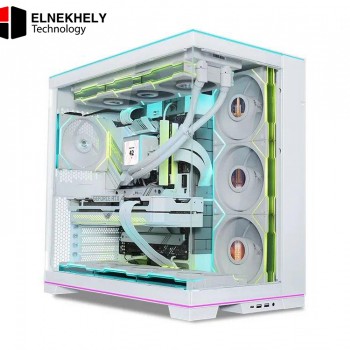 Lian Li O11 Dynamic EVO RGB Mid Tower Case – O11DERGBW– ATX, Tempered Glass, White