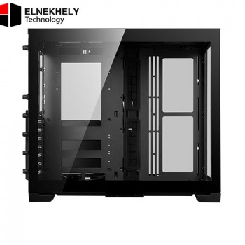 Lian Li O11D MINI‑X – Compact ATX/M‑ATX/Mini‑ITX Tower, Dual‑Chamber, SPCC/Aluminum/Tempered Glass, Up to 9 Fans & Triple 360 mm Radiators
