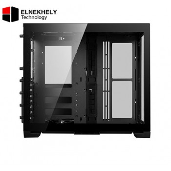 Lian Li O11D MINI‑X – Compact ATX/M‑ATX/Mini‑ITX Tower, Dual‑Chamber, SPCC/Aluminum/Tempered Glass, Up to 9 Fans & Triple 360 mm Radiators