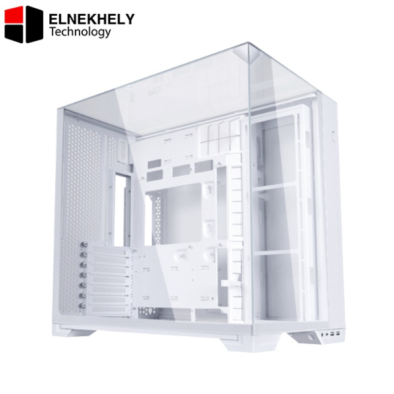 Lian Li O11 VISION COMPACT Mid Tower PC Case – Tempered Glass, ATX/E-ATX Support, USB 3.1 Type-C Multiple Radiator & Fan Support (White) Lian Li O11 VISION COMPACT Mid Tower PC Case – Tempered Glass, ATX/E-ATX Support, USB 3.1 Type-C Multiple Radiator & Fan Support (White)