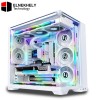 Lian Li O11 VISION COMPACT Mid Tower PC Case – Tempered Glass, ATX/E-ATX Support, USB 3.1 Type-C Multiple Radiator & Fan Support (White) Lian Li O11 VISION COMPACT Mid Tower PC Case – Tempered Glass, ATX/E-ATX Support, USB 3.1 Type-C Multiple Radiator & Fan Support (White)