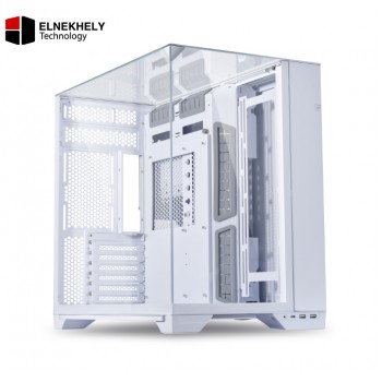 Lian Li O11 VISION Tower Chassis (O11VPW White Edition)