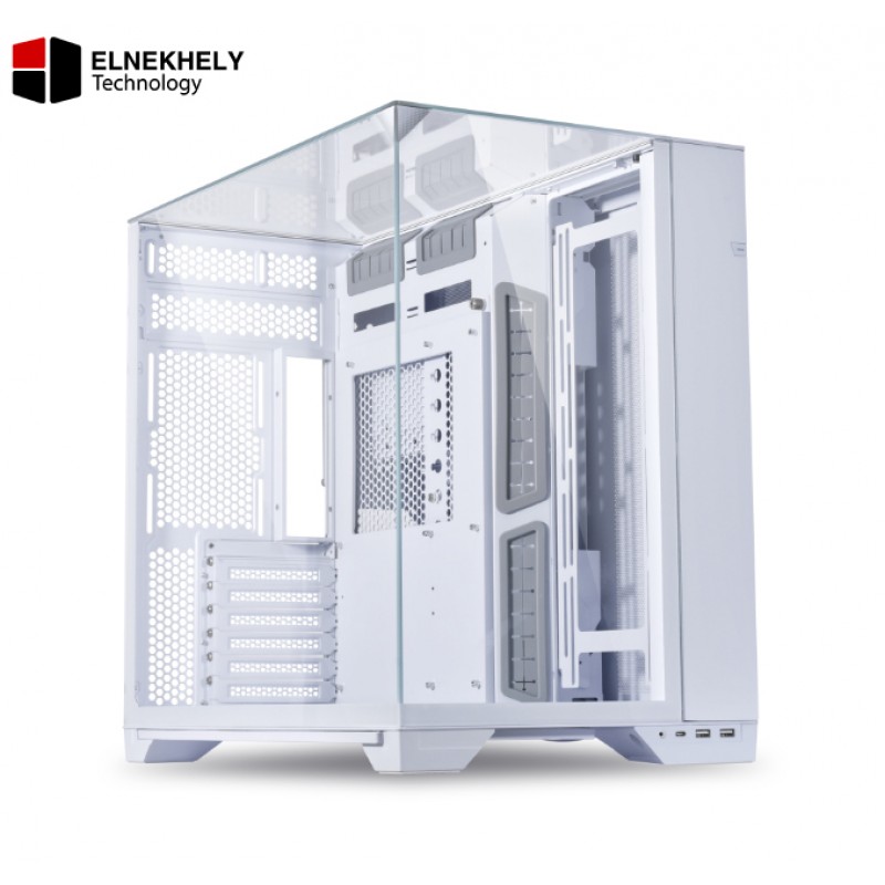 Lian Li O11 VISION Tower Chassis (O11VPW White Edition)