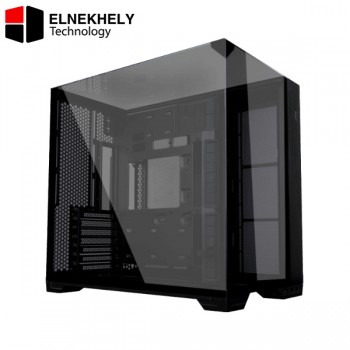 Lian Li O11 VISION COMPACT Mid Tower PC Case – Tempered Glass, ATX/E-ATX Support, USB 3.1 Type-C Multiple Radiator & Fan Support