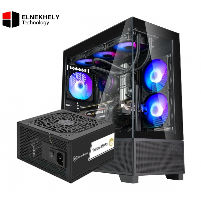 SilverStone Lucid 05 Panoramic ATX Case + Triton 850Rx 80+ Gold PSU Bundle – 270° View, 11 Fan Mounts, 410mm GPU Limit, Black SilverStone Lucid 05 Panoramic ATX Case + Triton 850Rx 80+ Gold PSU Bundle – 270° View, 11 Fan Mounts, 410mm GPU Limit, Black