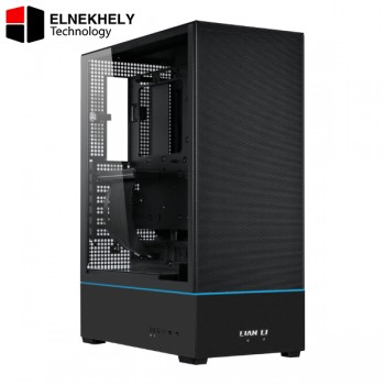 Lian Li SUP01 Black Mid-Tower Gaming Case – Tempered Glass, ATX/PCIe 4.0, USB-C, High-Airflow