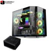 Xander Crystal 7 ARGB Mid Tower Gaming Case with 850W 80 Plus Bronze PSU – High Airflow & RGB Design