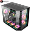 Xander Crystal 7 ARGB Mid Tower Gaming Case with 850W 80 Plus Bronze PSU – High Airflow & RGB Design