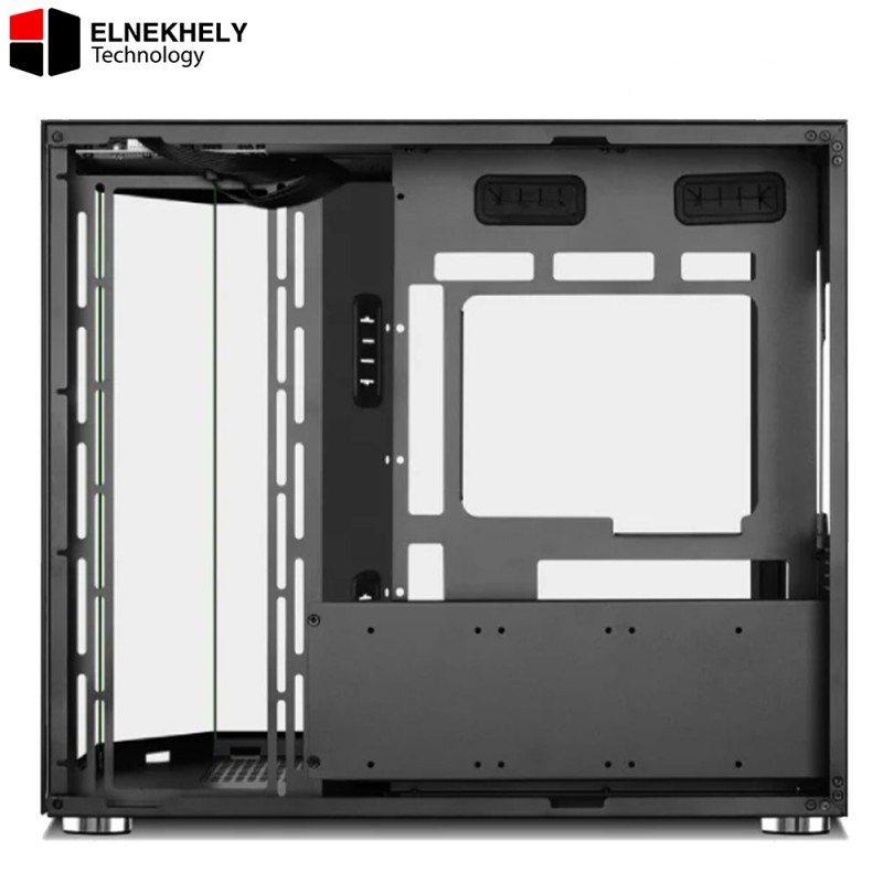 Xander Crystal 7 ARGB Mid Tower Gaming Case with 850W 80 Plus Bronze PSU – High Airflow & RGB Design