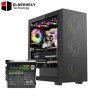 Xander Hulk Mesh Mid Tower Gaming Case – 4x ARGB Fans, Tempered Glass, 700W 80+ PSU Included, ATX Support, High Airflow, Black Xander Hulk Mesh Mid Tower Gaming Case – 4x ARGB Fans, Tempered Glass, 700W 80+ PSU Included, ATX Support, High Airflow, Black