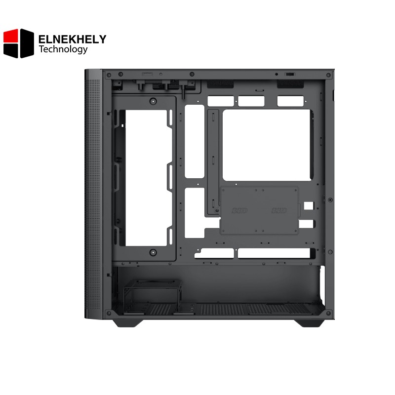 Xigmatek Osiris E-ATX ATX Mid Tower PC Case, Steel Chassis, 360mm Radiator Support, Vertical GPU, High Airflow, Back Plug Compatible Xigmatek Osiris E-ATX ATX Mid Tower PC Case, Steel Chassis, 360mm Radiator Support, Vertical GPU, High Airflow, Back Plug Compatible