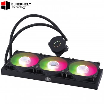 Cooler Master MasterLiquid ML360L ARGB V2 360mm Liquid CPU Cooler – Black | AIO Water Cooling with 3rd Gen Dual Chamber Pump | Intel LGA1700/1200/2066/1151 & AMD AM5/AM4/AM3 Socket Support