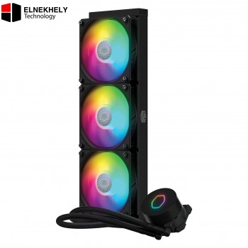 Cooler Master MasterLiquid ML360L ARGB V2 360mm Liquid CPU Cooler – Black | AIO Water Cooling with 3rd Gen Dual Chamber Pump | Intel LGA1700/1200/2066/1151 & AMD AM5/AM4/AM3 Socket Support