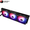 Thermalright Aqua Elite 360 Black V3 ARGB Liquid CPU Cooler – High-Performance 360mm AIO with 3× TL-C12B-S V2 PWM Fans, Intel LGA1700 / AMD AM4 & AM5 Compatible