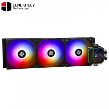 Thermalright Aqua Elite 360 Black V3 ARGB Liquid CPU Cooler – High-Performance 360mm AIO with 3× TL-C12B-S V2 PWM Fans, Intel LGA1700 / AMD AM4 & AM5 Compatible