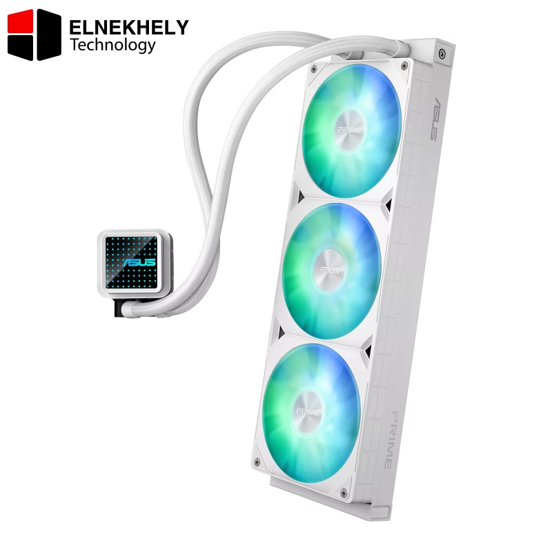 Prime LC 360 ARGB White Edition – 360mm AIO Liquid CPU Cooler with ARGB Fans, AURA Sync, Intel & AMD Support Prime LC 360 ARGB White Edition – 360mm AIO Liquid CPU Cooler with ARGB Fans, AURA Sync, Intel & AMD Support