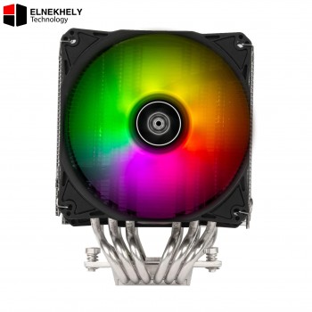 SilverStone Hydrogon D120 ARGB Dual-Tower CPU Cooler – HYD120-ARGB with LGA1700 & LGA1851 Support, Dual 120mm ARGB Fans, 6 Heat Pipes, High-Performance Air Cooling