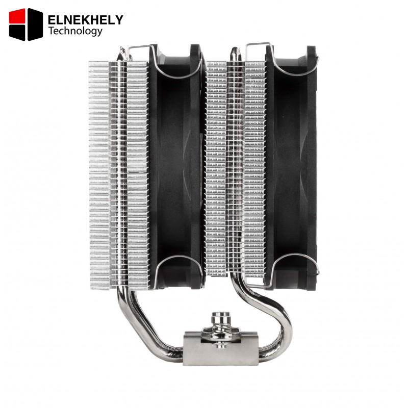 SilverStone Hydrogon D120 ARGB Dual-Tower CPU Cooler – HYD120-ARGB with LGA1700 & LGA1851 Support, Dual 120mm ARGB Fans, 6 Heat Pipes, High-Performance Air Cooling