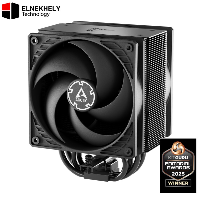 ARCTIC Freezer 36 CPU Air Cooler – Dual 120mm PWM Fans, High-Performance Tower Cooler, Compatible with Intel LGA1851/LGA1700 and AMD AM5/AM4 – Black