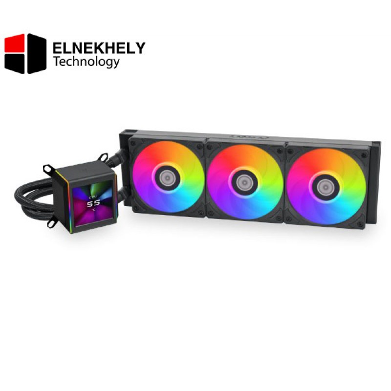 Lian Li Galahad II LCD SL-INF 360MM (Black) AIO CPU Cooler – UNI FAN, IPS Screen, LGA 1700 / AM5 Compatible Lian Li Galahad II LCD SL-INF 360MM (Black) AIO CPU Cooler – UNI FAN, IPS Screen, LGA 1700 / AM5 Compatible
