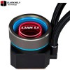 Lian Li Galahad II Trinity Performance 360mm Black AIO Liquid CPU Cooler – 4200RPM High-Speed Pump, Triple Swappable Caps, 3x 120mm 3000RPM LCP Fans, Strong Airflow, ARGB Lighting, Intel & AMD Socket Support