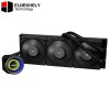 Lian Li Galahad II Trinity Performance 360mm Black AIO Liquid CPU Cooler – 4200RPM High-Speed Pump, Triple Swappable Caps, 3x 120mm 3000RPM LCP Fans, Strong Airflow, ARGB Lighting, Intel & AMD Socket Support