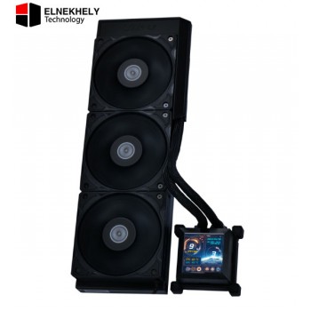 Lian Li HydroShift LCD 360MM (Black) AIO Cooler – High-Performance Liquid Cooling, No Fans Included