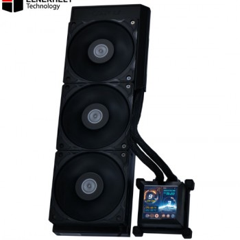 Lian Li HydroShift LCD 360MM (Black) AIO Cooler – High-Performance Liquid Cooling, No Fans Included