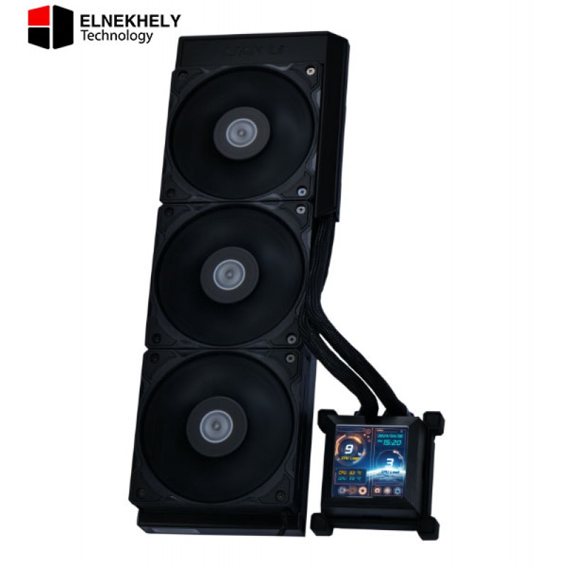 Lian Li HydroShift LCD 360MM (Black) AIO Cooler – High-Performance Liquid Cooling, No Fans Included Lian Li HydroShift LCD 360MM (Black) AIO Cooler – High-Performance Liquid Cooling, No Fans Included