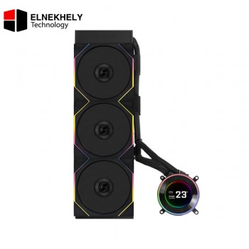 Lian Li HydroShift II LCD-C 360TL 360mm AIO Liquid CPU Cooler – Black / White Lian Li HydroShift II LCD-C 360TL 360mm AIO Liquid CPU Cooler – Black / White