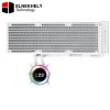 Lian Li HydroShift II LCD-C 360CL 360mm AIO Liquid CPU Cooler with UNI FAN CL Wireless – Black / White