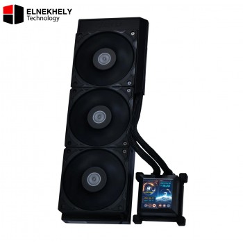 Lian Li HydroShift LCD 360S 360mm Black AIO Liquid CPU Cooler – 2.88" IPS Screen, Server-Grade Tubing Lian Li HydroShift LCD 360S 360mm Black AIO Liquid CPU Cooler – 2.88" IPS Screen, Server-Grade Tubing