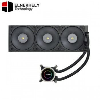 Lian Li Galahad II Trinity Performance 360mm AIO Liquid CPU Cooler – High- Speed 4200RPM Pump Reverse Blade LCP 120mm Fans Daisy - Chainable Radiator ARGB ( Black)